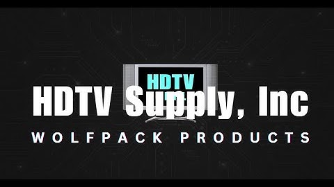 4K60 Modular Matrix Switcher with TV Wall Function