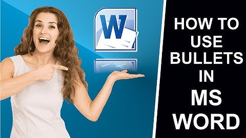 Use Bullets and Number in Microsoft Word | Pak Diploma Coaching System