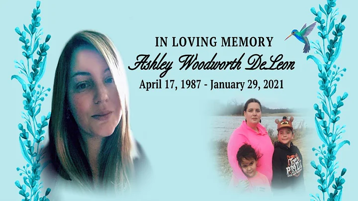 Ashley Woodworth DeLeon Funeral Service 2:00PM Sat...