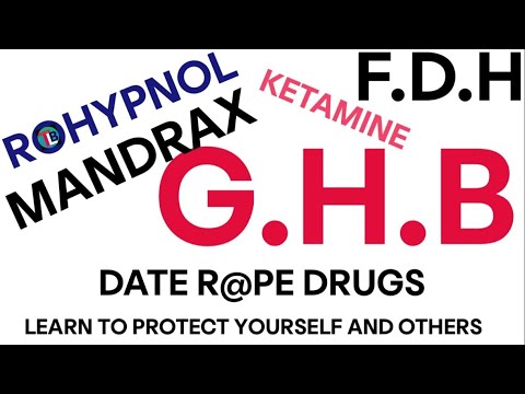 DATE R@PE DRUGS, PROTECT YOURSELF AND OTHERS - YouTube
