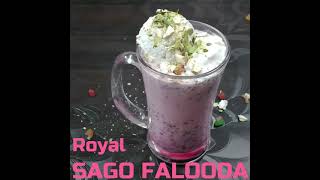 Sago Falooda _ Dessert Drink