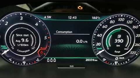 VW Tiguan MY2017 (AD1), 10 colors activated and R skin using VCDS. Active Info Display tweaks