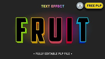 100% Editable PLP File | 3D Glowing Text Effect | Pixellab Tutorial