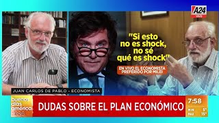 Dudas sobre el plan económico: 'Si esto no es shock, no sé qué es shock'  De Pablo