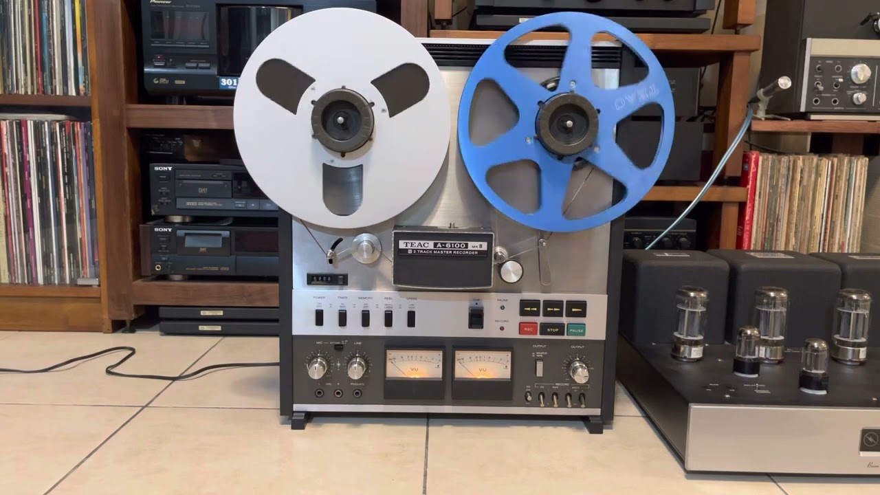 TEAC A-6100 mkII - YouTube