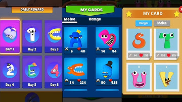 Alphabet Lore + Number Lore -  Merge Alphabet: Monster Fusion | Merge Alphabet Lore ABC LORE