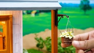 Building a Beautiful Tiny Village House 🏡✨ | Miniature DIY World