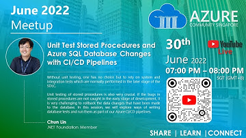 Unit Test Stored Procedures and Azure SQL Database Changes with CI/CD Pipelines | June 2022