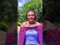 Beautiful Maasai Lady Dancing To A Song
