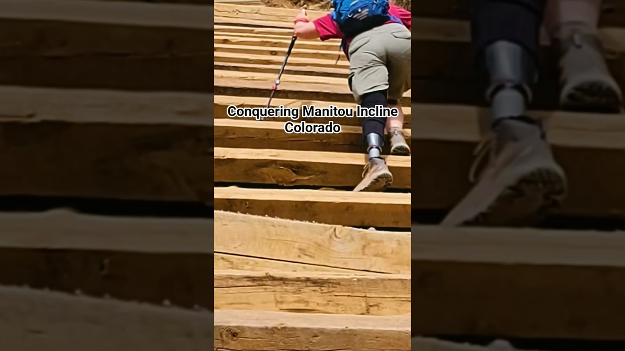 2,768 steps. 1 brutal climb… but that view worth it!  