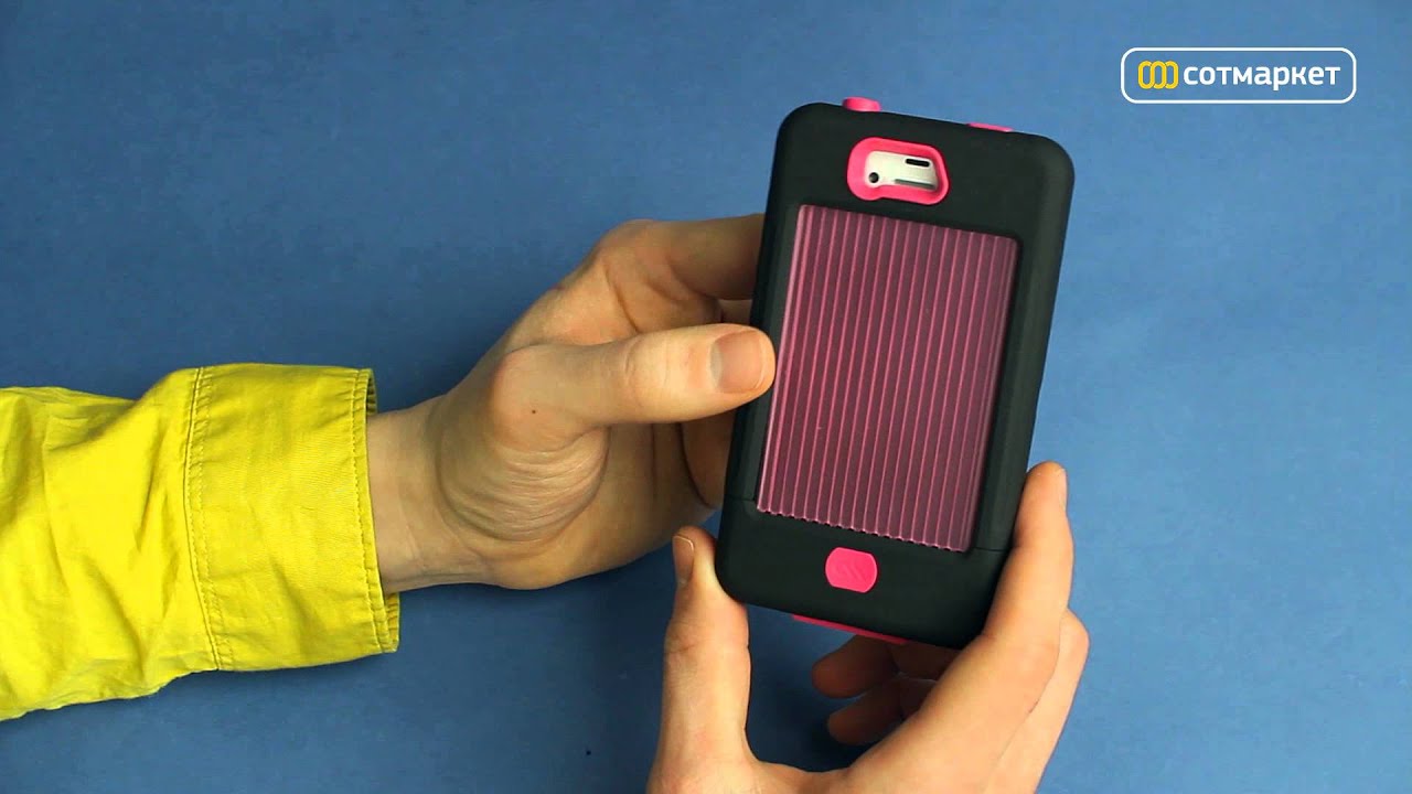 Видео обзор чехла CaseMate TANK для IPhone 4 от Сотмаркета