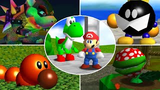 Super Mario Star Road - All Bosses