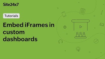 Embed status pages and third-party links in your custom dashboard