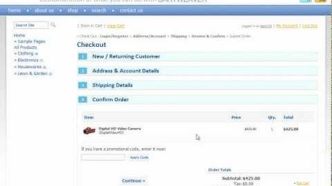 Cartweaver4 Template