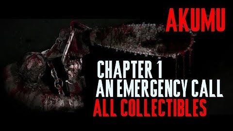 The Evil Within [Akumu] # Chapter 1: An Emergency Call [All Collectibles/Keys]