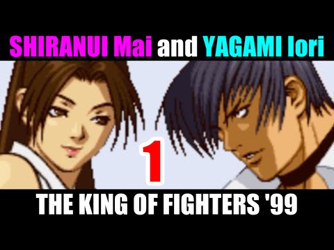 [1/2] 不知火舞(SHIRANUI Mai) and 八神庵(YAGAMI Iori) - THE KING OF FIGHTERS '99