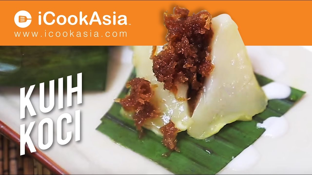 Resepi Kuih Koci  Try Masak  iCookAsia - YouTube