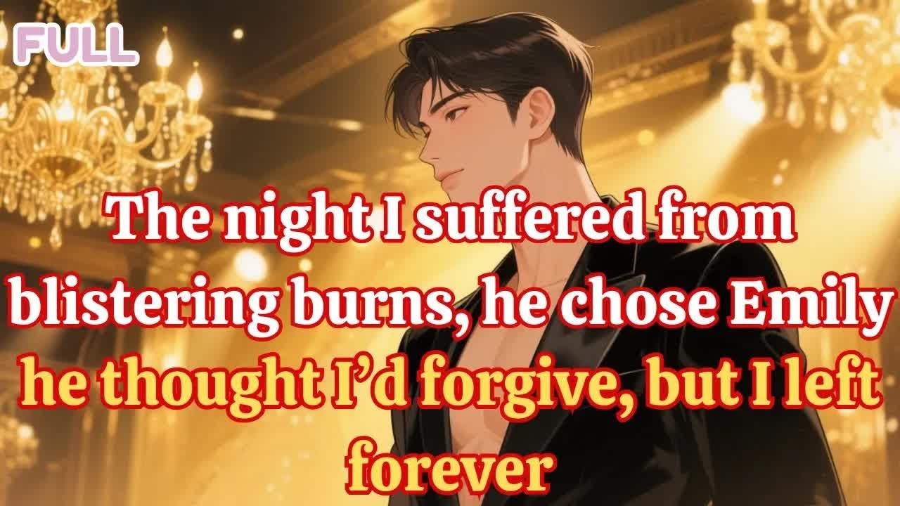 The night I suffered from blistering burns, he chose Emily—he thought I’d forgive but I left forever