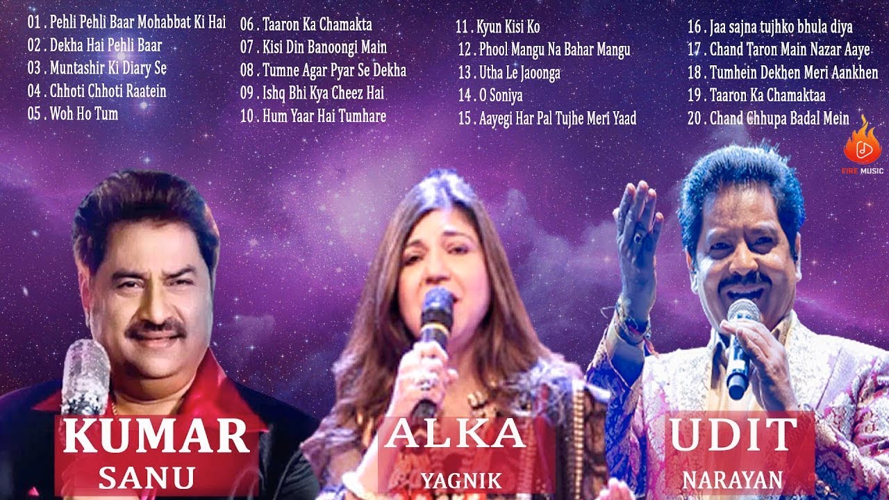Kumar Sanu Alka Yagnik Hit Songs Best Song Of Udit Narayan 90 s Kumar Sanu Alka Yagnik Hit Songs Best Song Of Udit Narayan 90 s