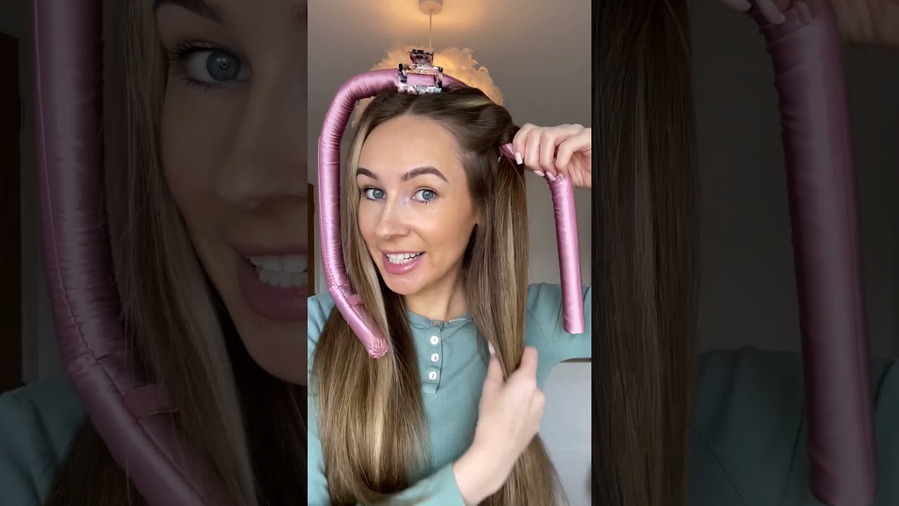 Heatless Curler Tutorial This Is The Best Method I Ve Tried Heatlesscurls