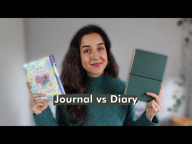 Journal vs Diary Writing  What's the difference? 