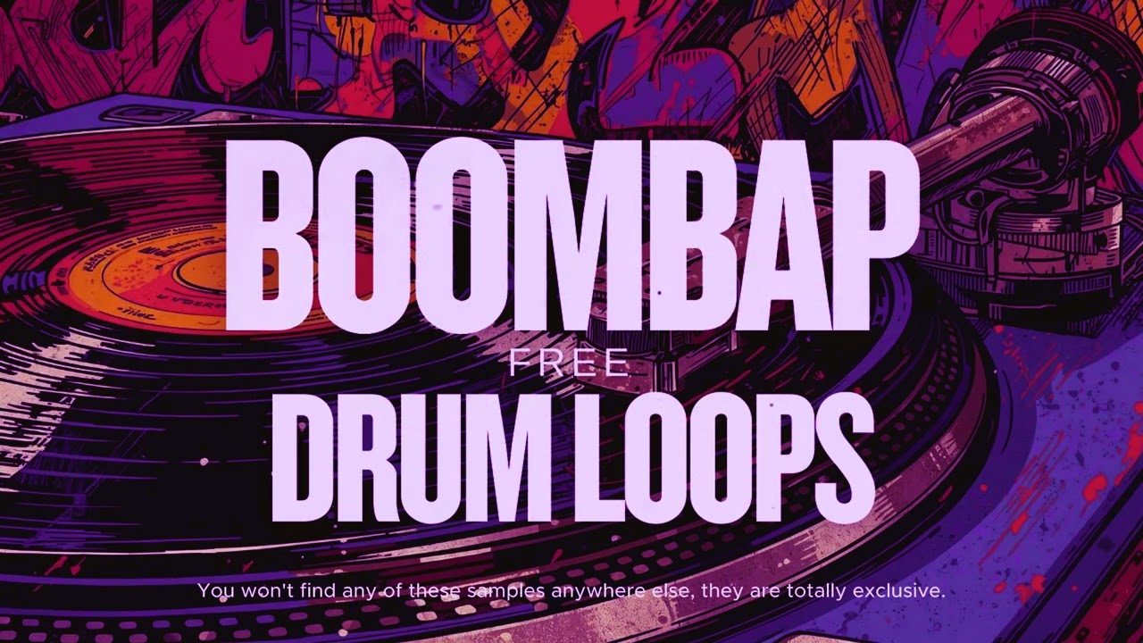 BEST BOOM BAP DRUM LOOPS 273 LOOPS (ROYALTY FREE)!!!