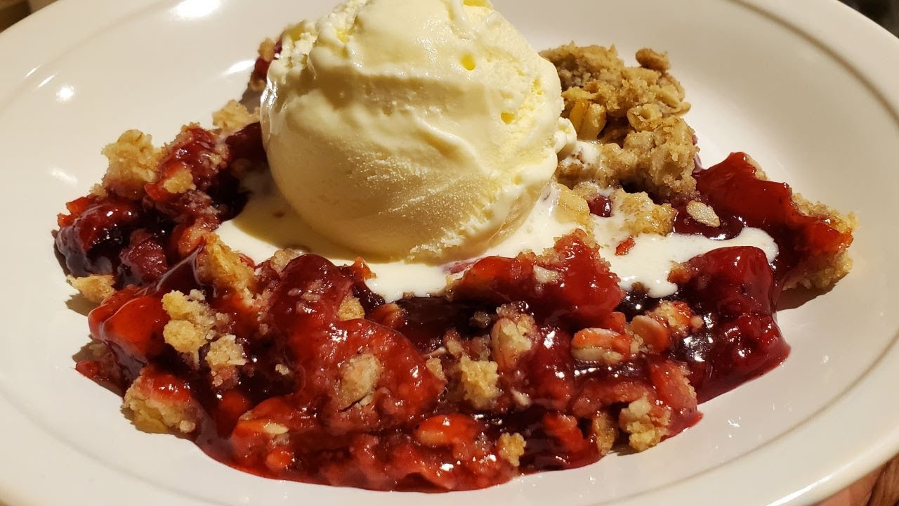 How to make a Cherry Crisp| Easy Recipe