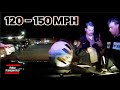 San Diego Police Helicopter Tracks FAST Moving Red Motorcycle