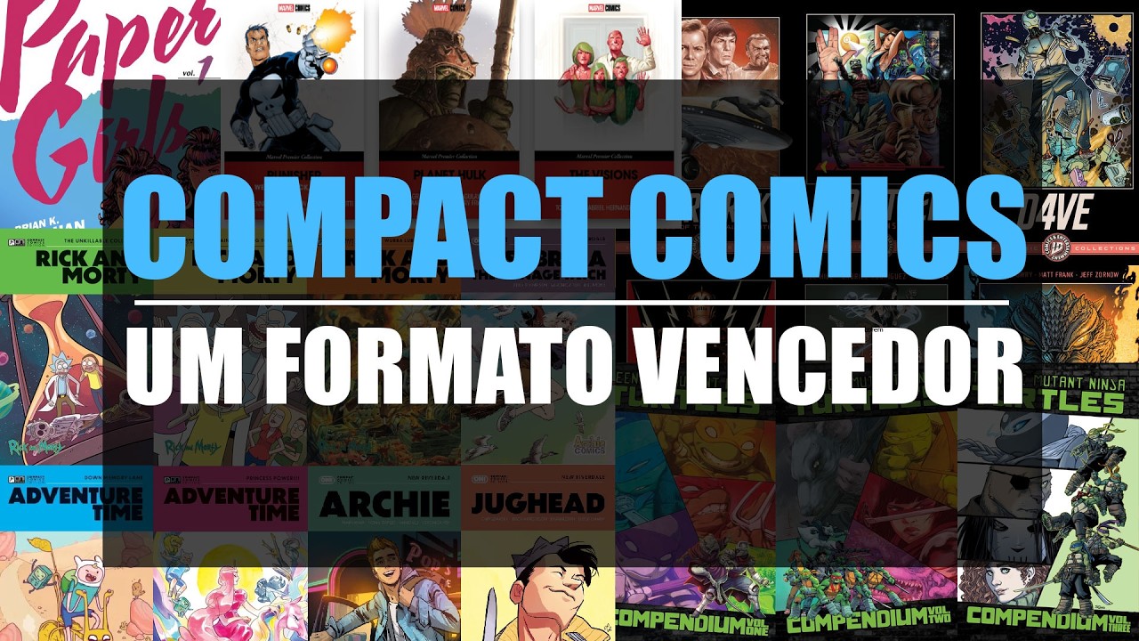 Compact Comics | Um formato Vencedor: tendências, impacto e editoras que estão a aderir