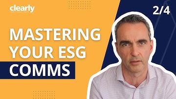 Pt 2: Mastering your ESG communications