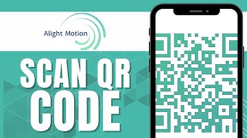 SCAN QR CODE IN ALIGHT MOTION WORKING!