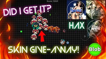 Blob.io | DOUBLE-CANON in SELFFEED?! | *INSANE* BLOB FFA, CRAZY, AND INSTANT MOMENTS! (Agario)