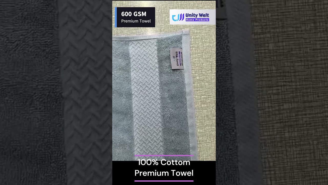 GOOD QUALITY  Unity Welt 100% Cotton Hand Towels Review Unboxing 
