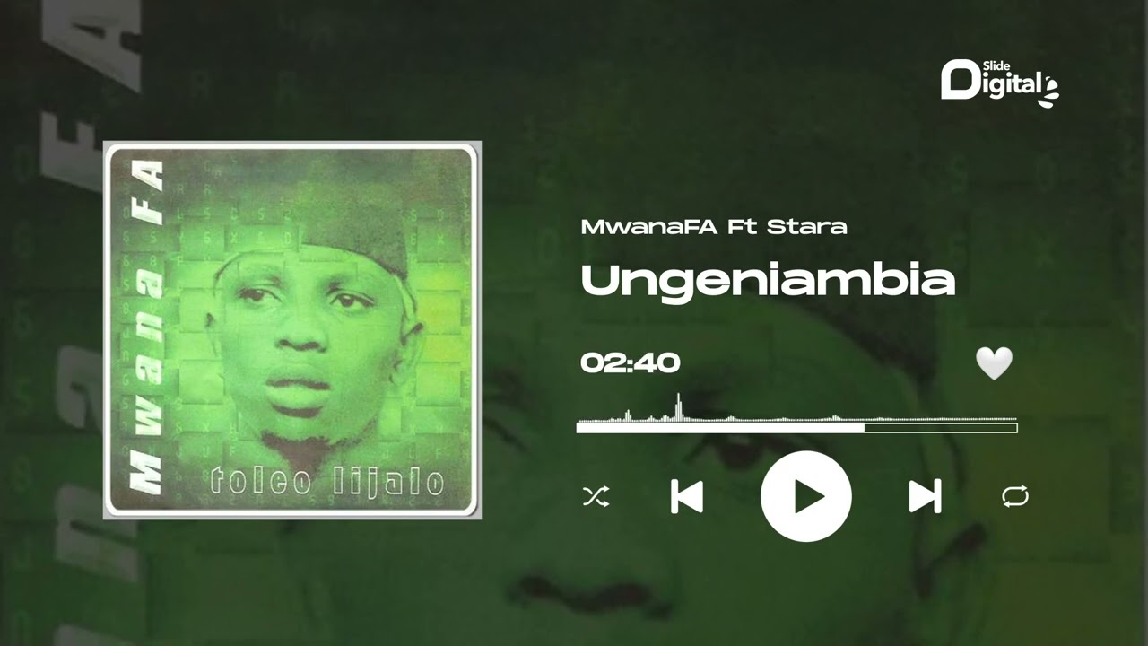 MwanaFA Feat. Stara Thomas - Ungeniambia (Official Audio)