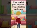 French Practice | French Speaking &amp; Listening |  Pratique du français | Parler français #shorts