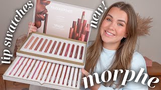 New Morphe Lip Filter Lipsticks & Lip Liners Lip Swatching Every Shade 2025