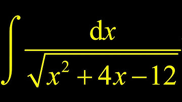 Trig sub completing the square:  complete square before substitution.  Integrate 1/sqrt(x^2+4x-12).