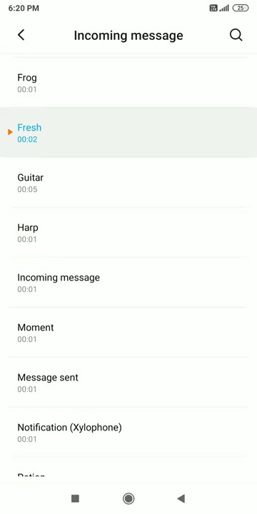 #Mi fresh #sms