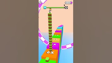 Cube Surfer Lvl - 75 #Shorts Android/ios