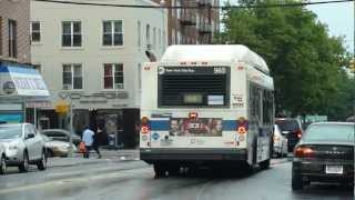MTA NYCT Bus: 2000 New Flyer C40LF B4 Bus #965 at Ocean Ave-Ave Z