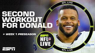 What would Aaron Donald s usage look like if he returns Takeaways from the preseason NFL Live