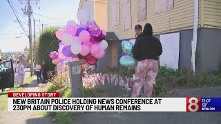 New Britain, Farmington officials to provide update on discovery of girl’s human remains