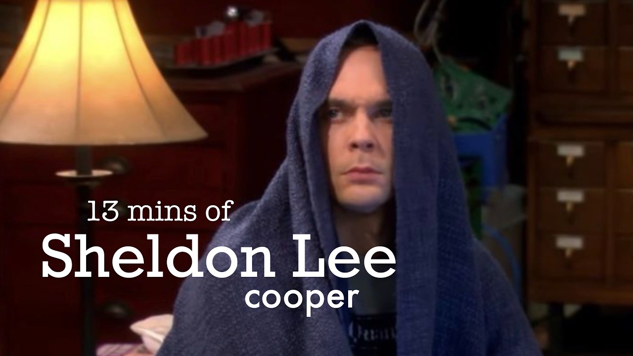 13 minutes of Sheldon Cooper to brighten ur day