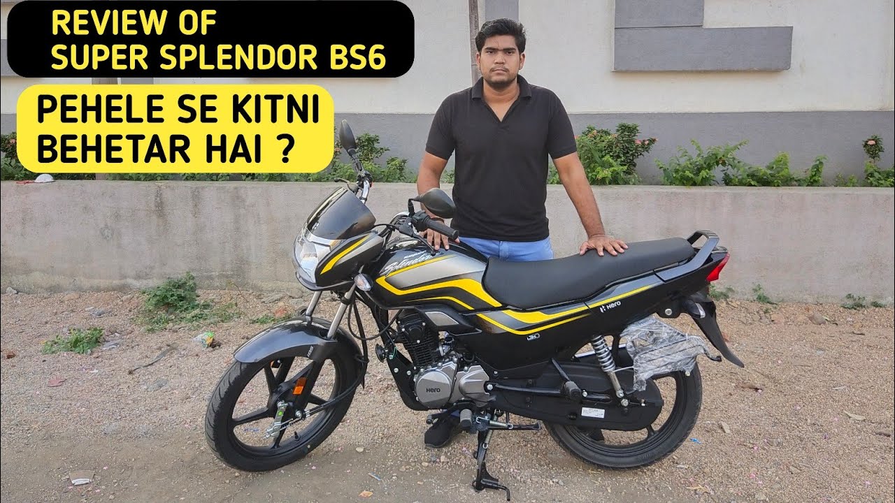 SUPER SPLENDOR BS6 REVIEW 2020 125CC MILAGE AUTO CONCEPTS