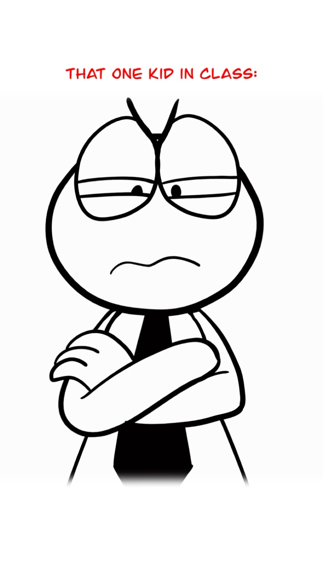 That One Kid In Class ? (Animation Meme) #shorts