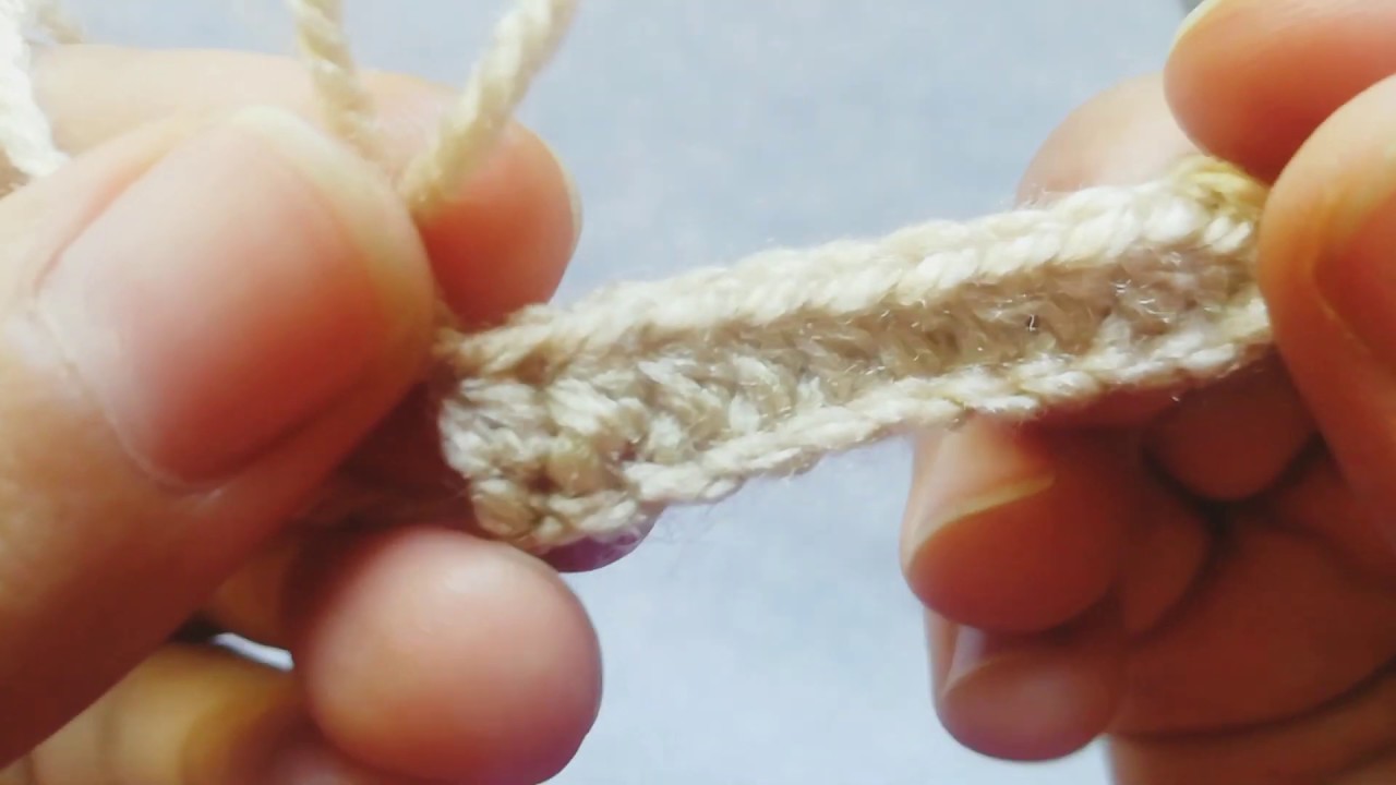 Half double crochet/tutorial for half double crochet/how to do half