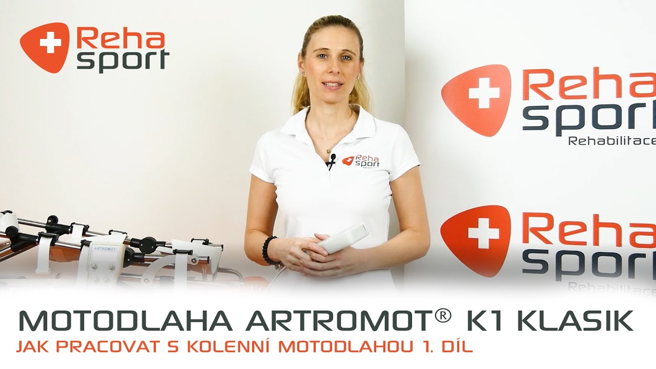 Jak pracovat s kolenní motodlahou Artromot® K1 Klasik 1. díl | Rehasport.cz