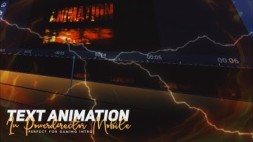 Make This Awesome Text Reveal Intro In Powerdirector👌👌