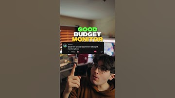 The best budget monitor #gaming #setupinspo #budget #monitor #zakeary