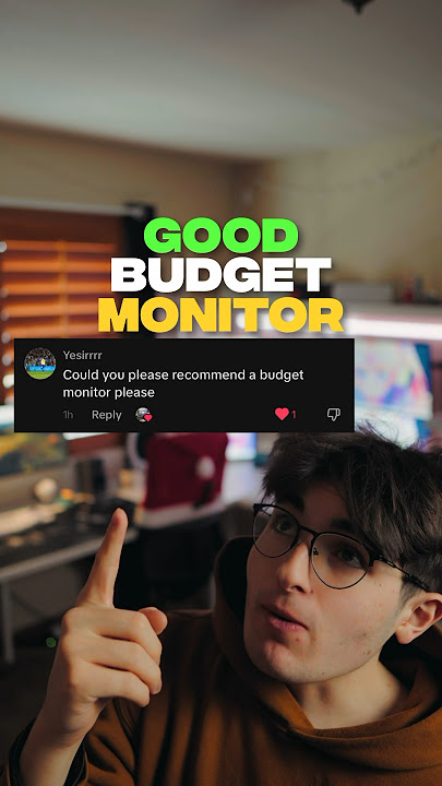 The best budget monitor #gaming #setupinspo #budget #monitor #zakeary
